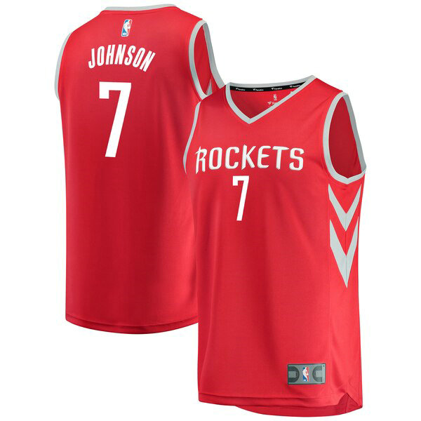 Maillot Houston Rockets Homme Joe Johnson 7 Icon Edition Rouge